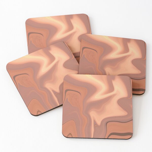 Item preview, Brown Mocca Marble Liquid Artwork designed and sold by Repayh.
