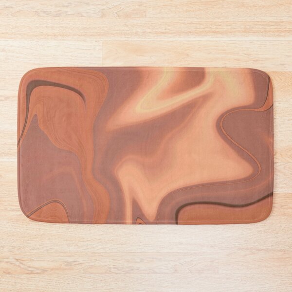 Item preview, Brown Mocca Marble Liquid Artwork designed and sold by Repayh.