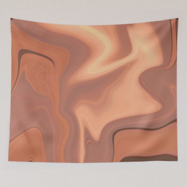 Item preview, Brown Mocca Marble Liquid Artwork designed and sold by Repayh.