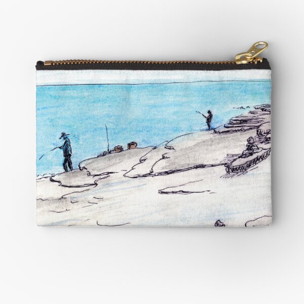 Australian Scene - Karumba, Gulf of Carpentaria, Qld, Aus Zipper Pouch