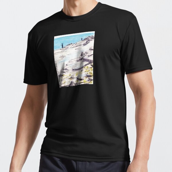 Australian Scene - Karumba, Gulf of Carpentaria, Qld, Aus Active T-Shirt