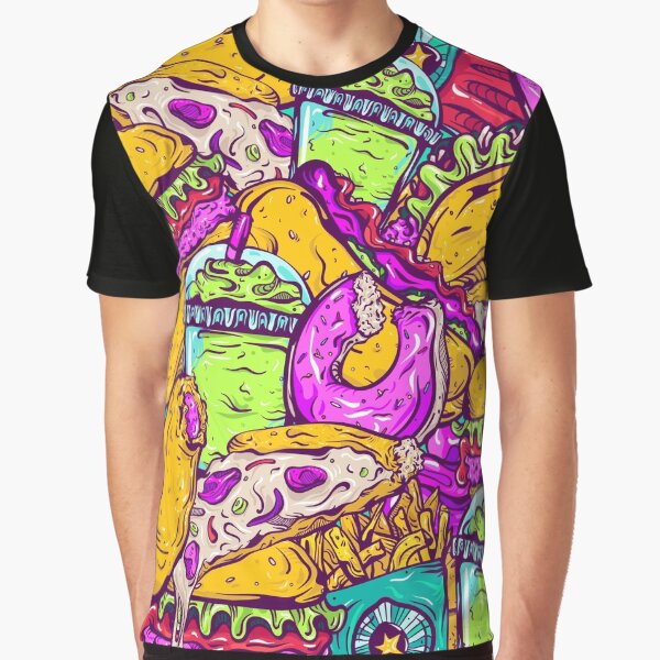 Fast Food Frenzy! Graphic T-Shirt