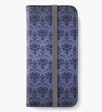 Haunted Mansion Damask iPhone Flip-Case/Hülle/Klebefolie