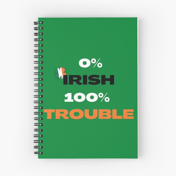 Item preview, 0 Irish 100 Trouble designed and sold by ElleBeeCreation.