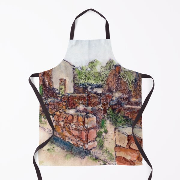Item preview, Australian Scene - Kanyaka Homestead Ruins, Flinders Ranges, SA, Aus. designed and sold by Anne Huth.