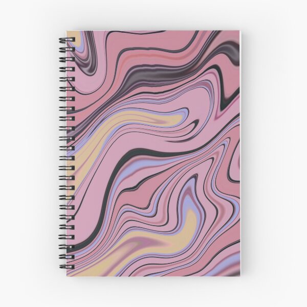 Item preview, Pink Rainbow Marble Liquid Artwork designed and sold by Repayh.