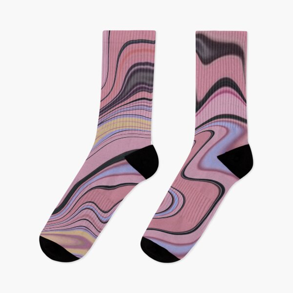 Item preview, Pink Rainbow Marble Liquid Artwork designed and sold by Repayh.