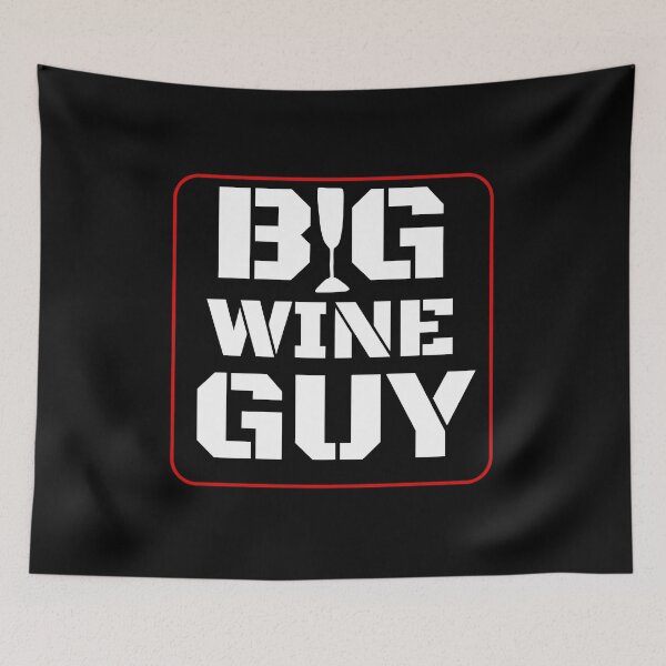 Item preview, Big wine guy in black and white  typographic  design  designed and sold by Moussa  Sussi.