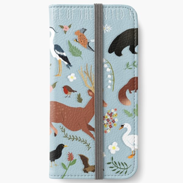 Wildlife of the United Kingdom iPhone Wallet