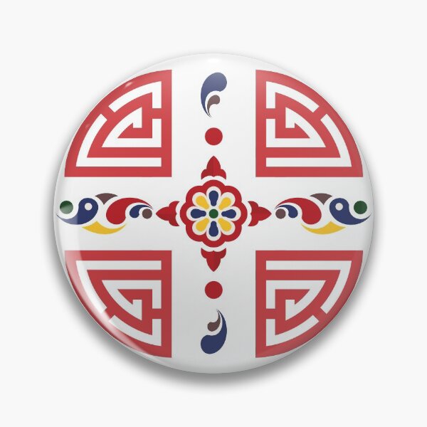 Artikelvorschau, Koreanisches traditionelles Musterart-Glücks-Symbol auf weißem Hintergrund entworfen und verkauft von FollowtheOrigin.