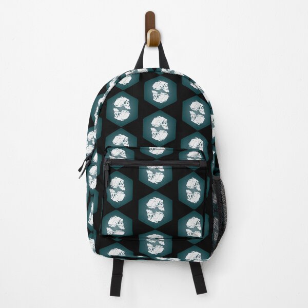 Item preview, hand-drawn hypnotic skull logo with vintage pop art feel designed and sold by Half Mess.
