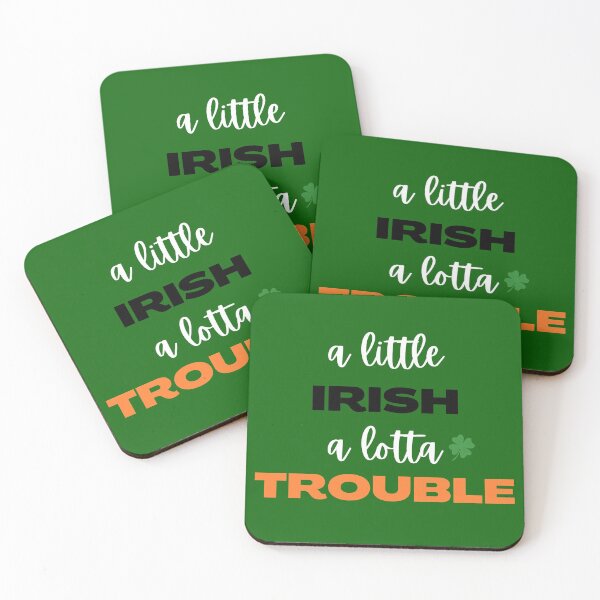 Item preview, A Little Irish, A Lotta Trouble designed and sold by ElleBeeCreation.