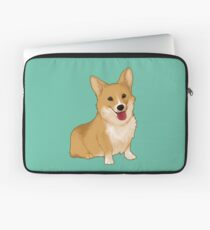 Cute smiling corgi Laptop Sleeve