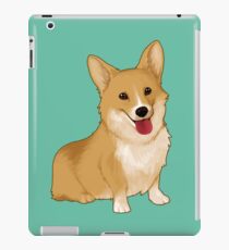 Cute smiling corgi iPad Case/Skin