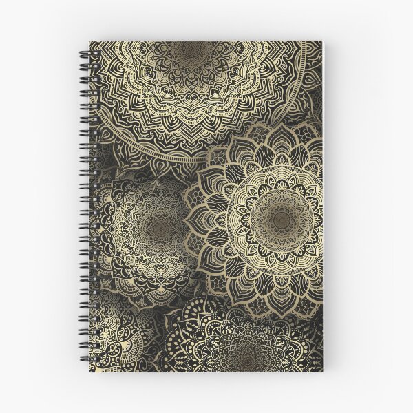 Item preview, Golden Mandala Wallpaper designed and sold by KreaKat.