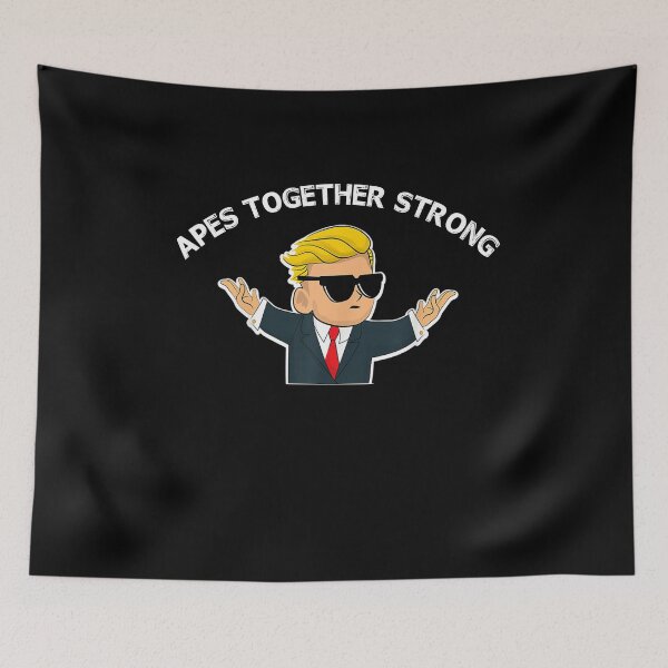 Item preview, Apes Together Funny Strong WSB Stonks Meme designed and sold by Niishouseca.