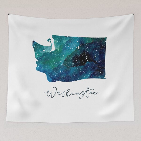 Item preview, Washington Galaxy Watercolor Painting designed and sold by KathrinLegg.