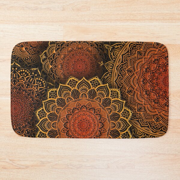 Item preview, Orange Mandala collection designed and sold by KreaKat.