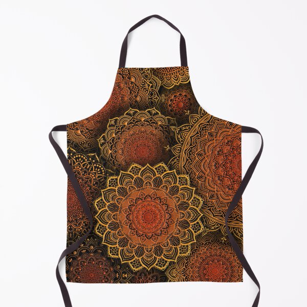 Item preview, Orange Mandala collection designed and sold by KreaKat.