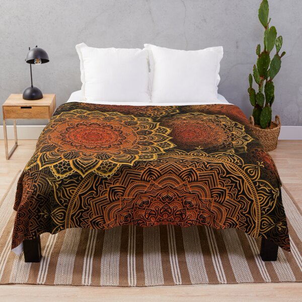 Item preview, Orange Mandala collection designed and sold by KreaKat.