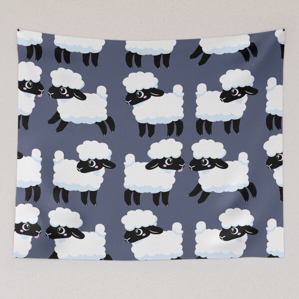 Item preview, Simple Sheep Pattern - Dark designed and sold by leashonlife.