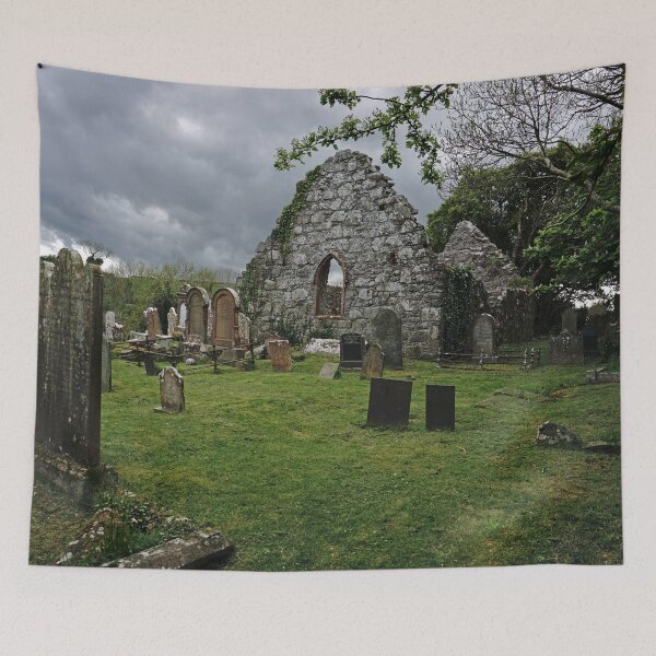 Item preview, Tullynakill Church Ruins designed and sold by NavorolArt.
