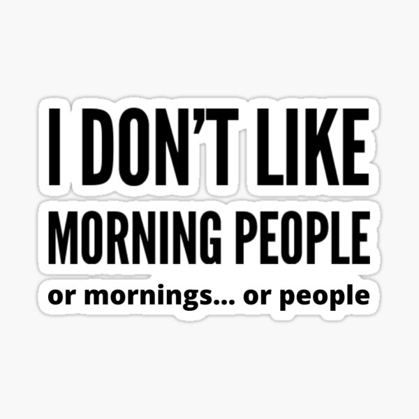 im-not-a-morning-person-tshirt-funny-custom-humor-ebay