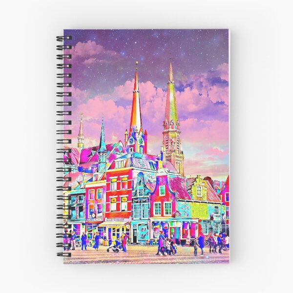 Item preview, Plaza Markt: Delft, Países Bajos designed and sold by EkaArtShop.