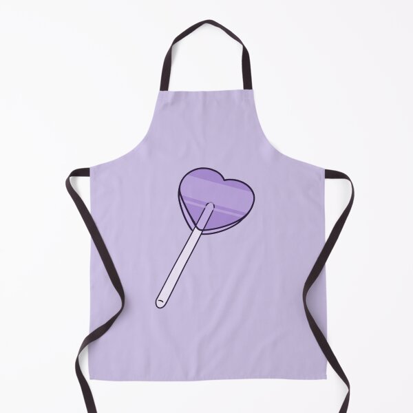 Item preview, Heart Lollipop Purple designed and sold by Seesabean.
