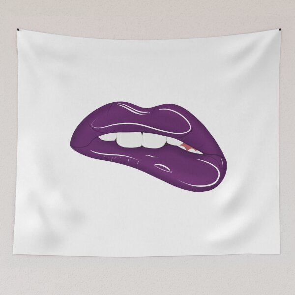 Item preview, Violet lips, sexy lips, Cheeky Lips designed and sold by Nina Lybimova.