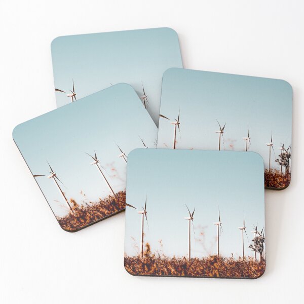 Item preview, desert and windmill with blue sky in California, USA designed and sold by Mrvell.