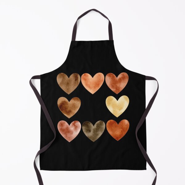 Item preview, Brown Hearts Valentine's Day designed and sold by VvdVenDesign.