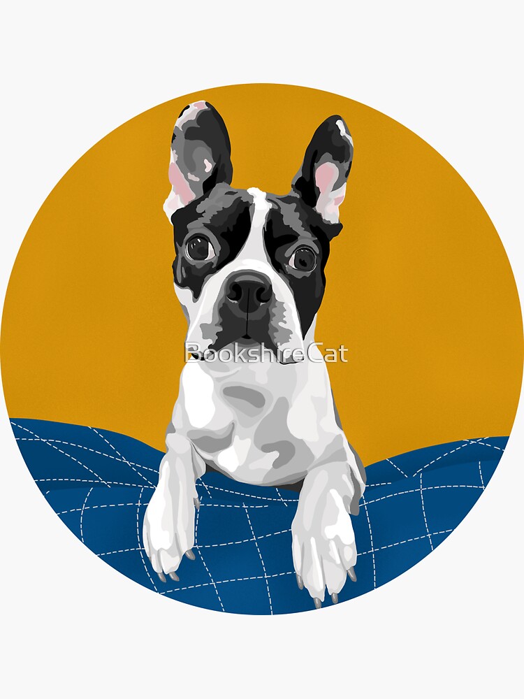 Eddie the Boston Terrier by BookshireCat