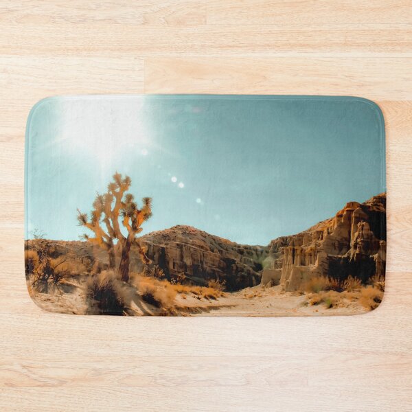 Item preview, Cactus in the desert with summer light at Red Rock Canyon State Park, California, USA designed and sold by Mrvell.