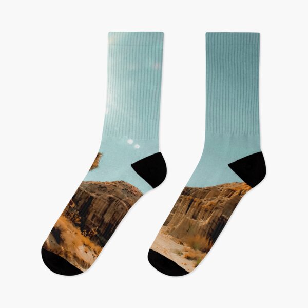 Item preview, Cactus in the desert with summer light at Red Rock Canyon State Park, California, USA designed and sold by Mrvell.