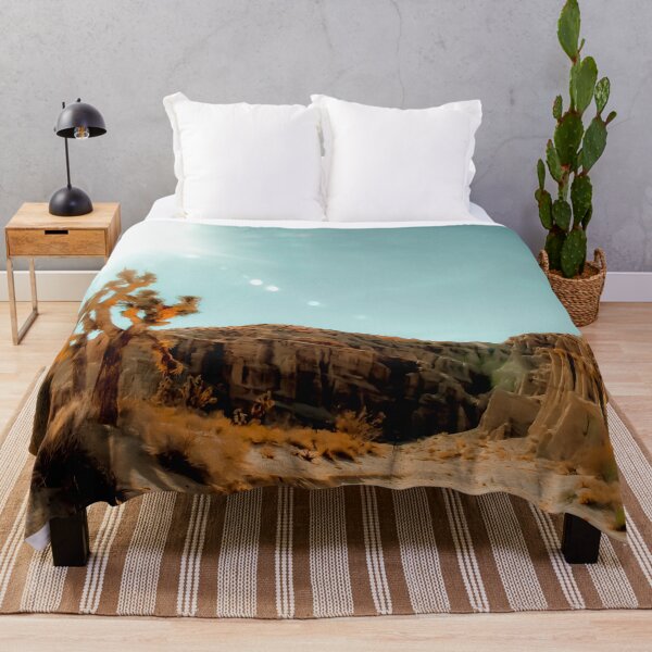Item preview, Cactus in the desert with summer light at Red Rock Canyon State Park, California, USA designed and sold by Mrvell.