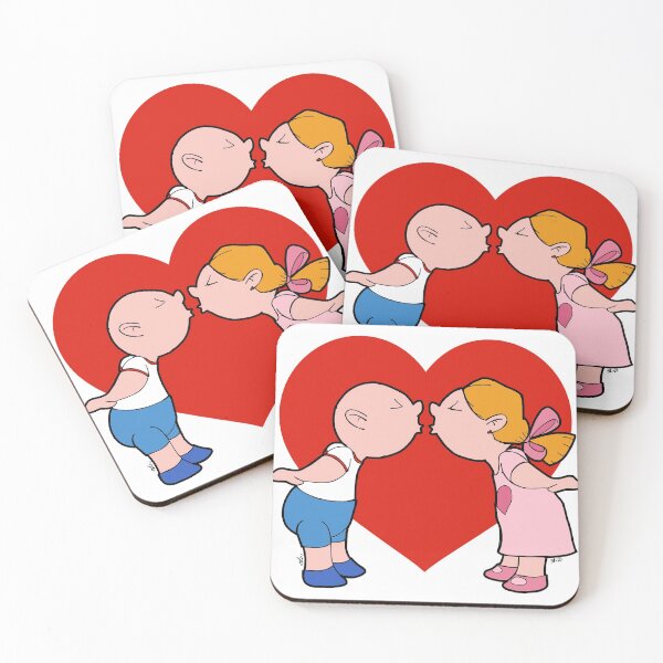 Item preview, First kiss valentine’s design  designed and sold by Pittstop.