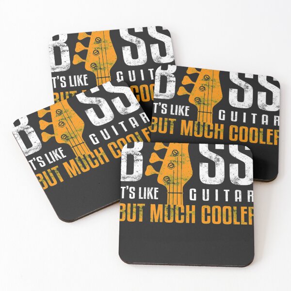 Item preview, Bass It's Like Guitar But Much Cooler Bassist and Guitar Rock designed and sold by knilelent.