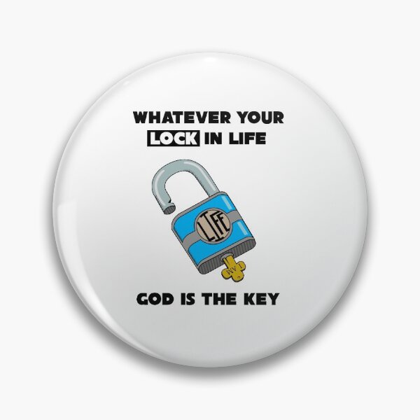 Item preview, God is the Key designed and sold by KatNorlandMerch.