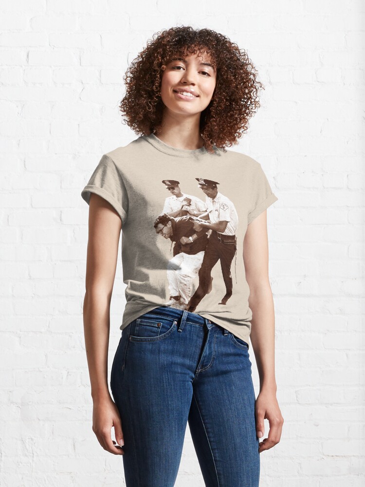 Alternate view of Bernie Sanders Arrested Classic T-Shirt