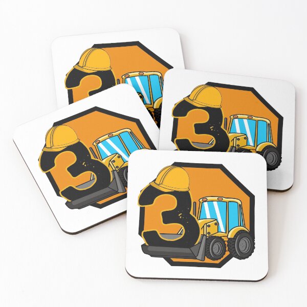 Item preview, Bucket excavator children 3rd birthday 3 year excavator designed and sold by LuminOrb.