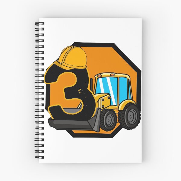 Item preview, Bucket excavator children 3rd birthday 3 year excavator designed and sold by LuminOrb.