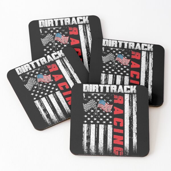 Item preview, Dirt Track Racing American Flag Funny Stock Car Dirt Racing Shirt designed and sold by jvtee.