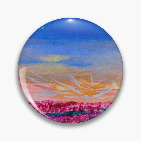 Item preview, Breathtaking and Expressive Flower Field Acrylic Painting designed and sold by carmdoesart.