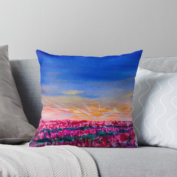 Item preview, Breathtaking and Expressive Flower Field Acrylic Painting designed and sold by carmdoesart.