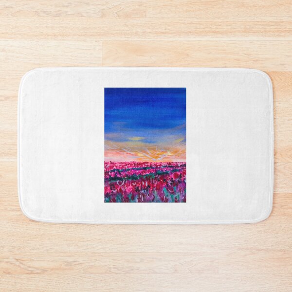 Item preview, Breathtaking and Expressive Flower Field Acrylic Painting designed and sold by carmdoesart.