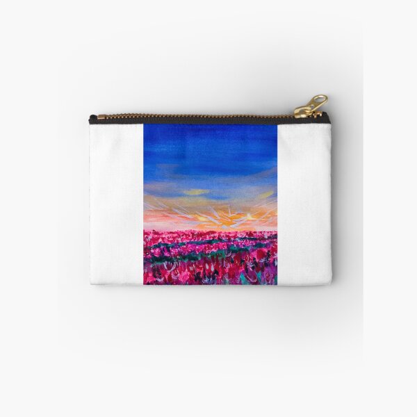 Item preview, Breathtaking and Expressive Flower Field Acrylic Painting designed and sold by carmdoesart.