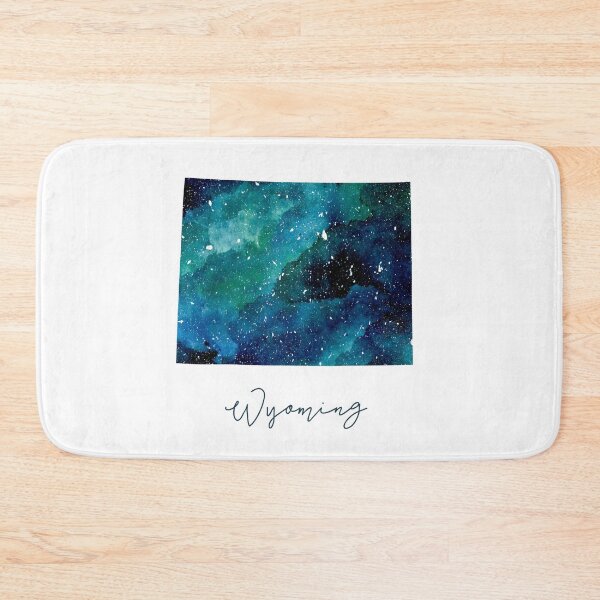 Item preview, Wyoming Galaxy Watercolor Painting designed and sold by KathrinLegg.