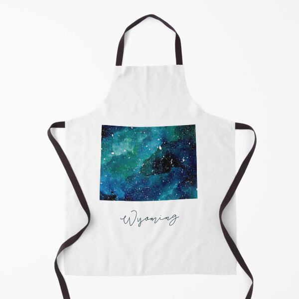 Item preview, Wyoming Galaxy Watercolor Painting designed and sold by KathrinLegg.
