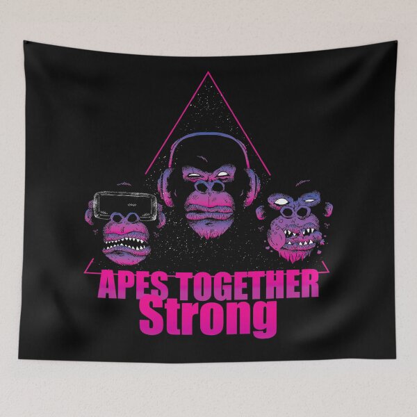 Item preview, Apes Together Strong  designed and sold by Animal Gifts For Animal Lovers.